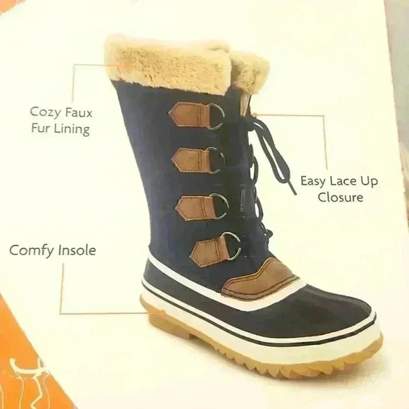 JBU Women's Snowy Lace Up Boots - Picture 10 of 10